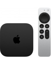 Мултимедиен плейър Apple - Apple TV 4K 2022, 128GB, черен/сив -1
